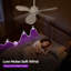 Karlena 48'' Bedroom Ceiling Fan without Light with Remote Control 6-Speed Reversible Noiseless DC Motor-1961430145
