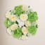 22" Spring Wreath and Centerpiece with Real-Touch Hydrangeas and Peonies