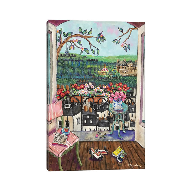 A Moveable Feast 1 Piece Wrapped Canvas Wall Art, 12" H x 8" W, Wrapped Canvas