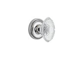 Rope Rosette with Crystal Victorian Knob