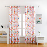 Polyester Curtains For Living Room Dining Room, Bedroom, Balcony 2 Panels