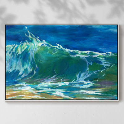 Green Flash encadré sur toile