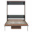 Full Size Murphy Bed with Foldable Desk – Space Saving Wall Bed-1772445143