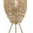 23.5"H Table Lamp with Round Tan Hemp Rope Shade-482714632