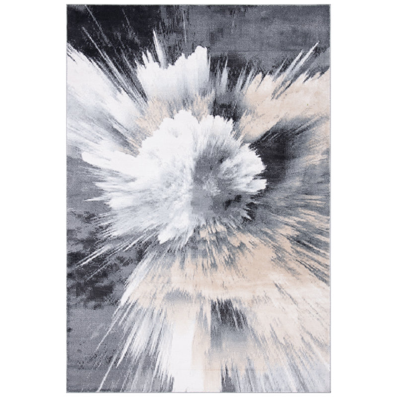 Algiers Performance Abstract Rug, Rectangle 8' x 10'