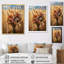 Assortiment de bouquet à la ferme I - reproduction sur toile-1000113779-1000113784