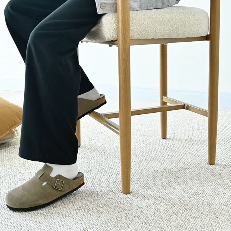Tabouret de bar 24 po avec accoudoirs 24 po (ensemble de 3)