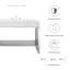 Meuble-lavabo Gridiron de 48 po par Modway-82353109