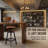 Borotice Swivel Adjustable Height Counter Stool with Metal Frame-371390146-364351694