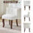 Tufted Upholstered Velvet Vanity Chair with Solid Wood Legs-280378395