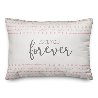  Coussin intérieur / extérieur Love You Forever