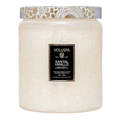 Santal Vanille Luxe Jar Candle