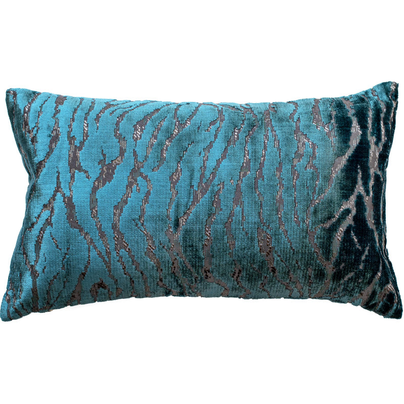 Braneisha Abstract Cushion, Teal