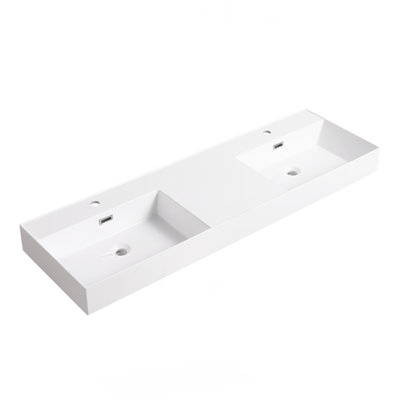 60 Inch Bathroom Resin Sink