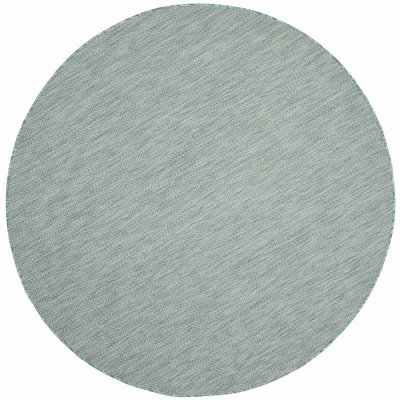 Sayeda Performance Solid Color Indoor/Outdoor Area Rug