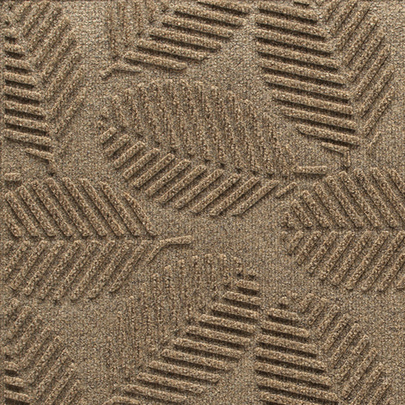 Tapis d'entrée pour l'extérieur WaterHog Deanna 23 po x 35 po, Marron clair, L 23 po x L 35 po