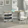 Table de couture pliable avec roulettes St. Nicholas