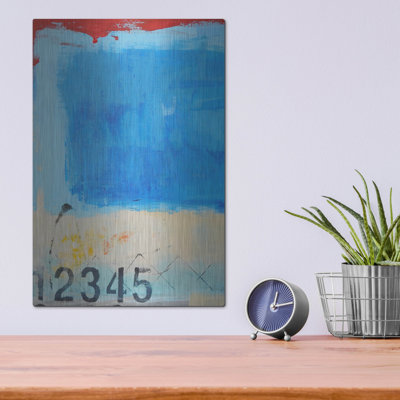" Luxe Metal Art 'That's A Wrap I' By Erin Ashley " by Erin Ashley