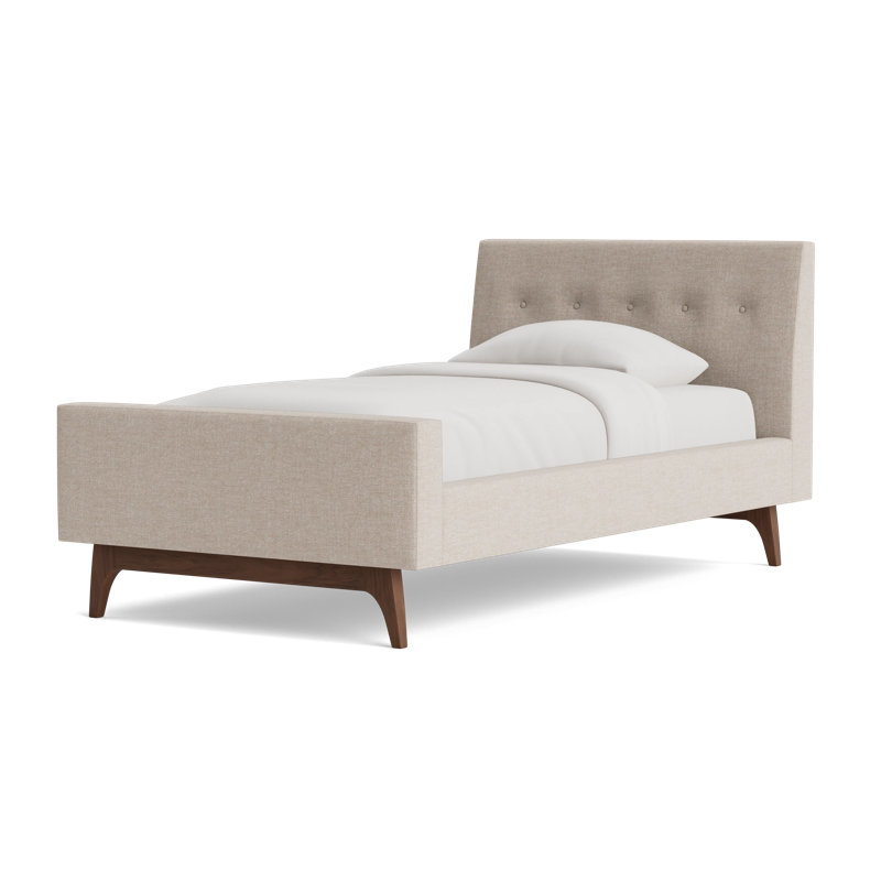 Tyler Bed, Twin, Performance Weave - Onyx
