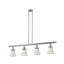 Luminaire suspendu linéaire à 4 lumières pour îlot de cuisine Edda-27129874-71047387-71047388