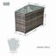Table d'appoint en osier / rotin Silverdew-122511230