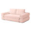 Canapé-lit convertible de 81 pouces avec mousse haute densité, canapé-lit pliant 3-en-1, matelas de futon, oreillers inclus, aucun assemblage requis.-128896245