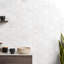 Bianco 10.37" x 12" Marble Honeycomb Mosaic Tile