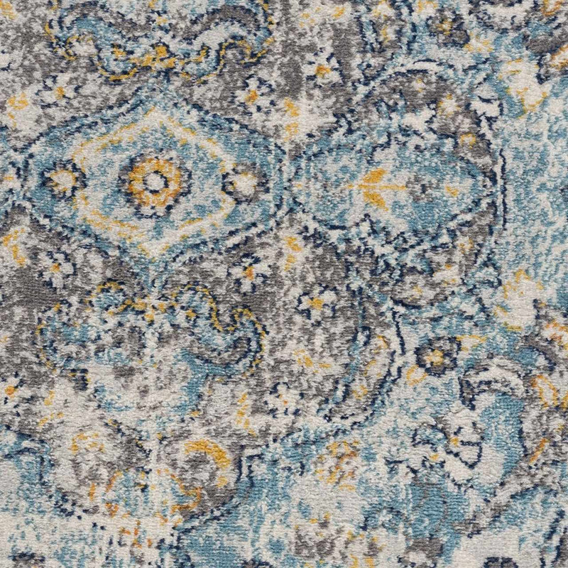 Favreau Oriental Indoor Rug, Rectangle 6'7" x 9'