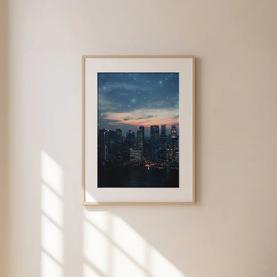 Singapore Sundown Print