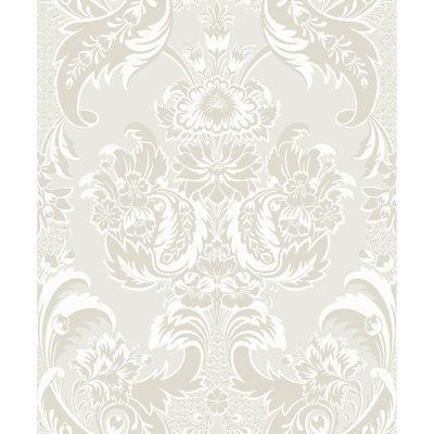 Albemarle Damask Wallpaper Roll
