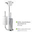 Universalo Freestanding Toilet Roll and Brush Holder