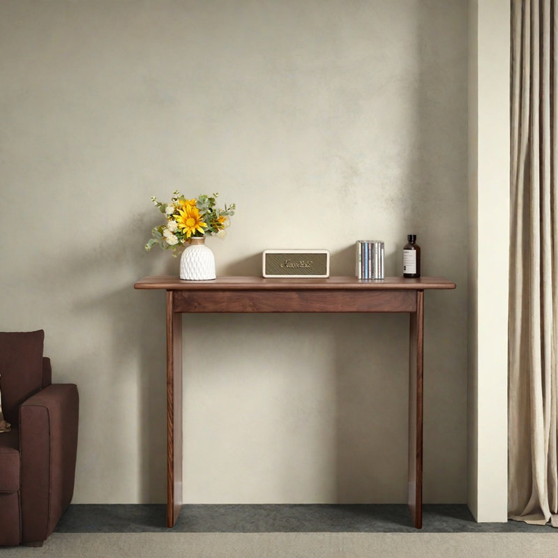 Table de couloir Minimalist Modern, H 31,5 po x l 29,5 po x P 11,8 po