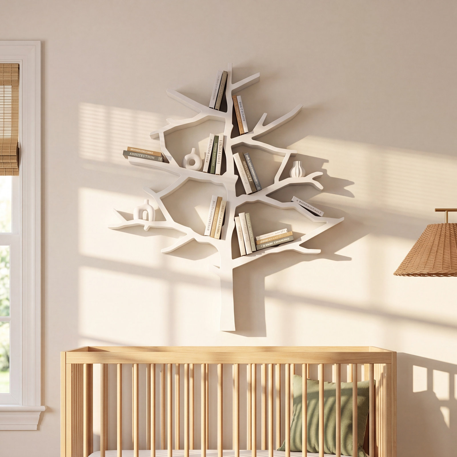 Tree Bookcase, Cloud Gray