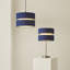 Blended Fabric Drum Pendant Shade-1589333946-1589333947