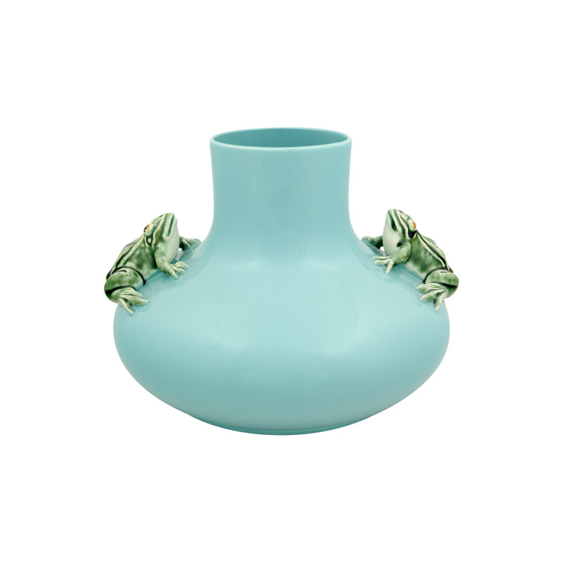 Arte Bordallo Earthenware Table Vase