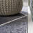 Bertrice Minimalist Diamond Trellis Gray/White Rug-676244504