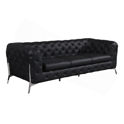 Canapé inclinable 100% cuir italien Global United