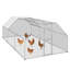 Cage à poules avec poulailler Keltner-780427812