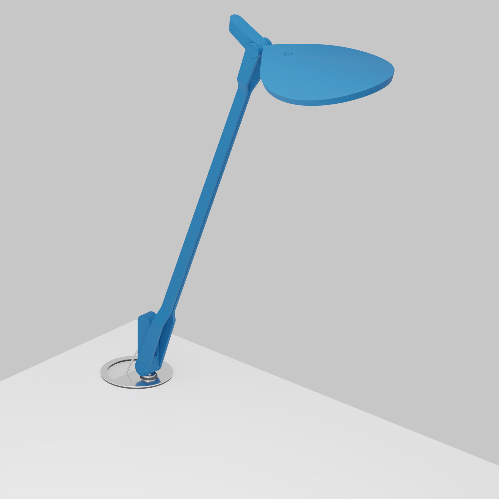 Splitty Metal USB Desk Lamp, Matte Pacific Blue