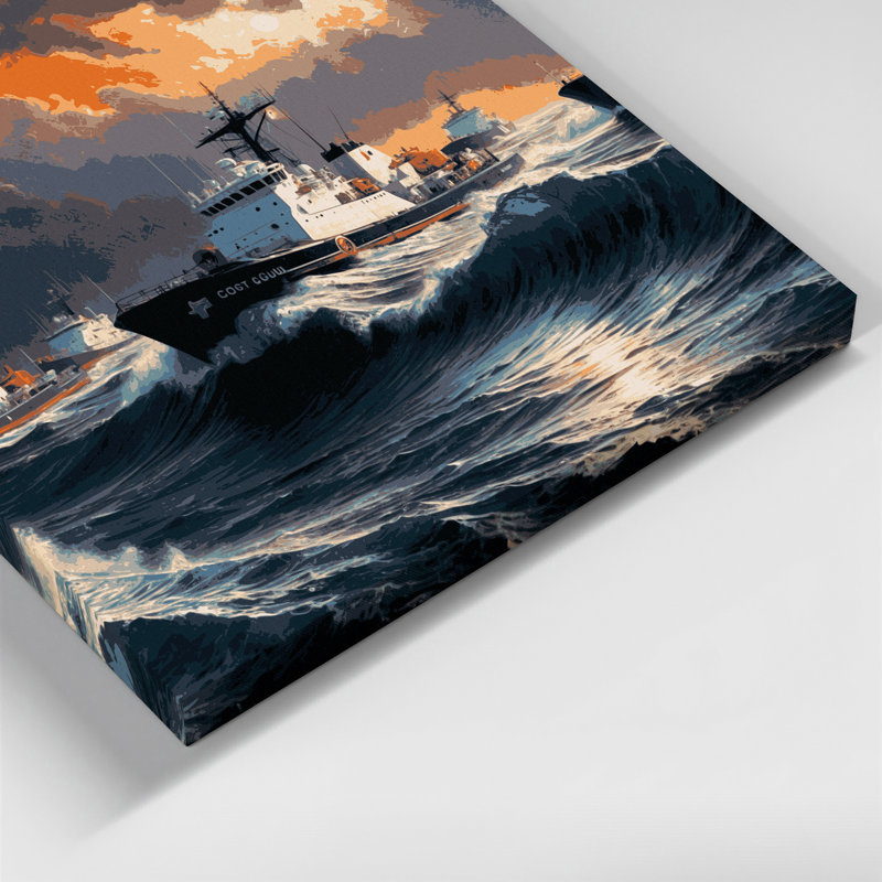 Art mural sur toile transport, H 16 po x l 16 po