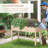 Raised Garden Bed with Legs, Elevated Wooden Planter Box, Self-Draining with Bed Liner for Vegetables, Herbs, and Flowers Backyard, Patio-1905464033-1905464037
