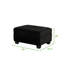 Therir Velvet Ottoman-146374305