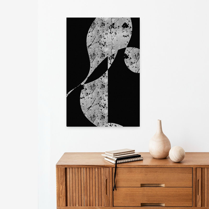 Art contemporain, art contemporain abstrait, H 24 po x l 16 po