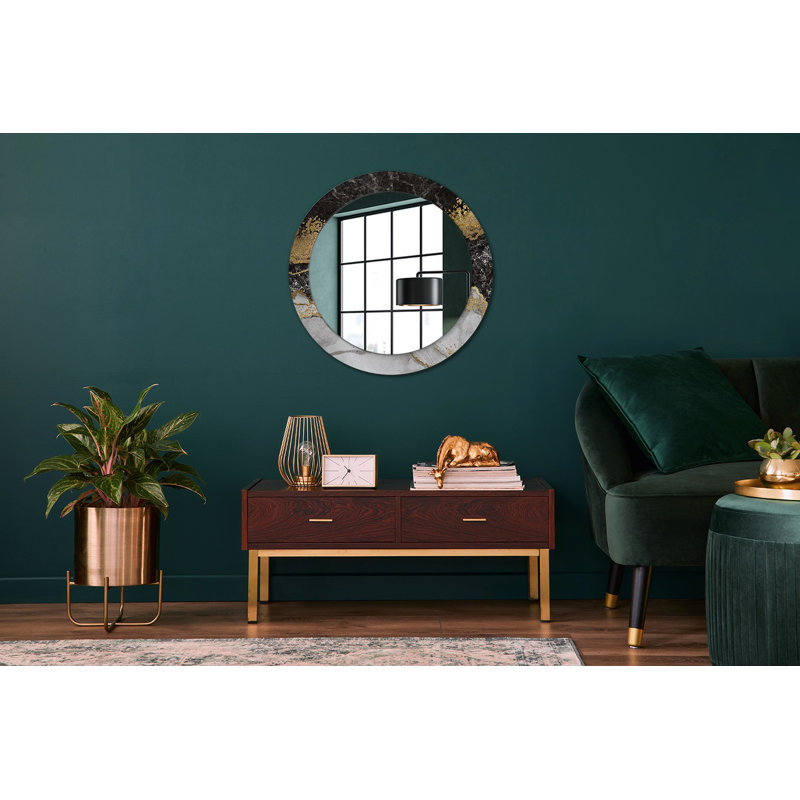 Huldar Glass Flat Wall Mirror