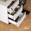 HOMCOM 3-Drawer Lockable Filing Cabinet for Home Office-951440989