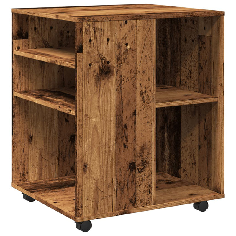 Alarins End Table, Reclaimed Wood
