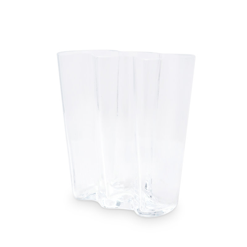 Liscio Ottico - Vase Zig-Zag 22 "