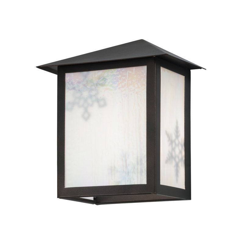 Snowflake - Light Outdoor Bulkhead Light
