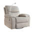 Fauteuil inclinable pivotant surdimensionné avec support pour téléphone et rangement, fauteuil inclinable manuel, fauteuil inclinable robuste pouvant supporter jusqu'à 180 kg (400 lb) pour salon, chambre à coucher, chambre d'enfant-1471681950-1473385190
