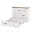 Armoire de lit double avec ports de chargement et tiroir de rangement, une option pratique pour les intérieurs en bois-709803649-709803648